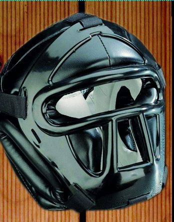 Kopfschutz mit Gitter